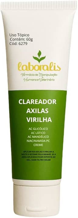 Clareador de Axilas e Virilha 60g