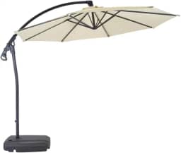 Ombrelone Com Base Para Jardim Dubai Em Alumínio 9162 Mor