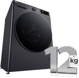 Lava e Seca Smart com Inteligência Artificial AIDD 12Kg LG VC5 CV3012MC5 Titanium (127, Volts)