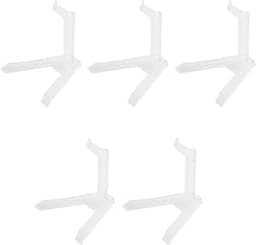MY MIRONEY Clear Action Figure Display 5Pcs Flexible Action Base Holder for 1/144 SD BB Gundam Figure Models