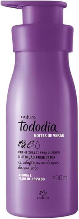 Creme Hidratante Corporal Tododia Amora e Flor de Pêssego 400ml