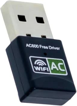 Adaptador Wifi Dual Band 2.4 / 5ghz 600mbps Wireless 5g Ac
