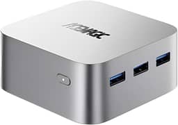 Mini PC T8Plus Processador Intel N95 de 12ª geração, 8GB, 256GB SSD, Windows 11 Pro, Dual HDMI 4K, Wi-Fi 5, Bluetooth 4.2, Ethernet Gigabit, Design Compacto