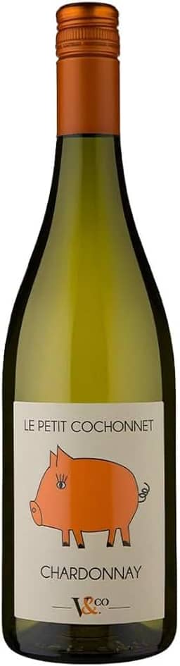 Vinho Branco Francês Le Petit Cochonnet I.G.P. Pays Doc Chardonnay 750 ml