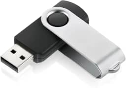 Pendrive, USB 2.0, transmissão 6MB/s, leitura 15MB/s, compatível com PC, Notebook, TV, Carro, Portátil, Dados, Preto (16Gb)
