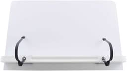 Marca Fácil Apoio De Leitura Livro E Tablet - Lundene Branco com detalhes em cinza
