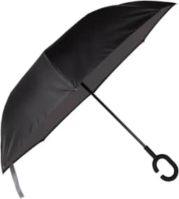 Mor - Guarda-Chuva Invertido Preto e Cinza