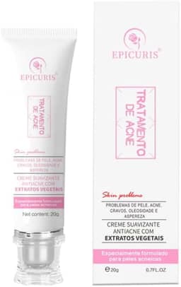 Acne Spot Gel Antiacne 20g – Controla a Oleosidade, Refina os Poros e Reduz Espinhas, Cravos e Pontas Pretas | Com Dipotássio Glicirrizinato e Suco de Babosa | Fórmula Secagem Rápida para Peles Acneicas
