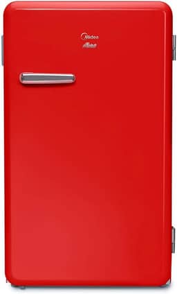 Frigobar Retrô, 95L, Vermelho Rubi, 220V, Midea, MRV10V2