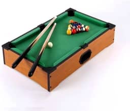 Brinquedo Mini Bilhar Mesa de Sinuca Infantil Completa