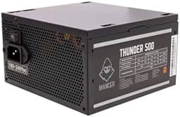 Fonte Mancer Thunder 500W | 80 Plus Bronze | PFC Ativo | Proteções OVP, OPP, OCP, SCP | MCR-THR500-BL01