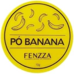 Pó Banana Para Maquiagem Fixador Translucido Finalizador, FZ34014, tb, Fenzza