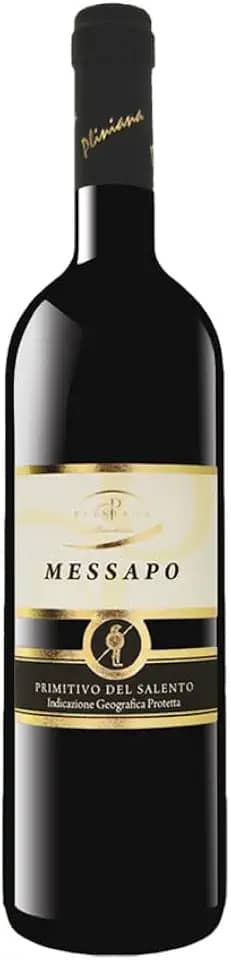 Pliniana Primitivo Del Salento Messapo - Vinho Tinto Italiano 750ml