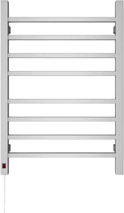 Toalheiro Térmico Grande 2 Toalhas Quadratto Due Cinza 110v Esquerdo