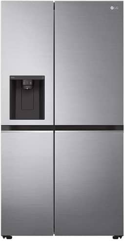 Refrigerador Smart LG Side By Side 611L Aço Escovado Uvnano 220V GC-L257SLP
