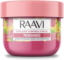 Depil Bella - Esfoliante Corporal E Facial Raavi 200G Morango