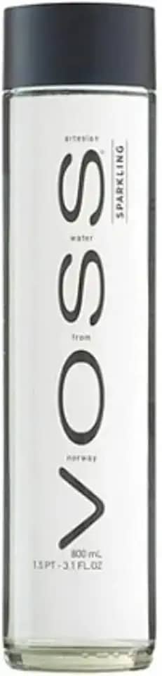 Água Norueguesa Voss Com Gás Sparkling Em Vidro 800ml