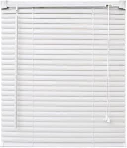 Persiana Horizontal PVC Branca 180 (L) x 160 (A) Cortina Completa C/Kit de Instalação 1,80 x 1,60