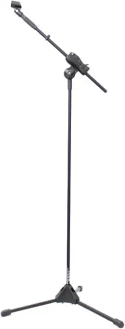 Pedestal de Microfone com Cachimbo Para Microfone com Fio ou sem Fio (PARA MIC COM FIO)