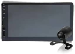 Central Multimídia MP5 2 Din 7" USB/SDCARD/AUX/BT/Espelhamento IOS e Android Full Touch H-Tech - HT-3000