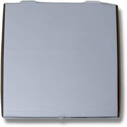 Embalagem Quadrada para Pizza Nº25 Lisa 25x25x4cm C/10 Un.