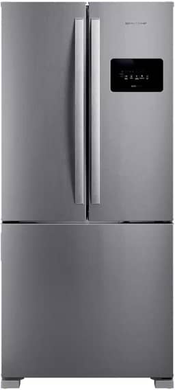 Geladeira French Door 3 Portas Inox Design e Tecnologia Premium Brastemp - BRO85MK 220v
