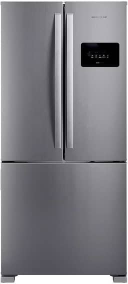 Geladeira French Door 3 Portas Inox Design e Tecnologia Premium Brastemp - BRO85MK 220v