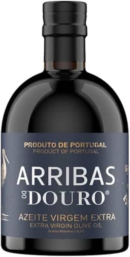 Azeite de Oliva Extra Virgem Premium Arribas do Douro 500ml - Portugues - Extraido a Frio, Perfil Gourmet Frutado - Acidez < 0,2