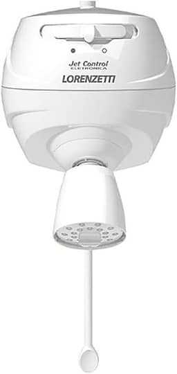 Ducha Jet Control Eletrônica 220V 7800W, Lorenzetti, 7540170, Branco, Pequeno
