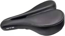 Banco Selim Vazado Gts Biketec Mtb Preto C/carrinho Confort