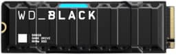 WD_BLACK SSD SN850 NVMe de 2 TB para consoles PS5 Solid State Drive com dissipador de calor - Gen4 PCIe, M.2 2280, até 7.000 MB/s - WDBBKW0020BBK-WRSN, Cor: Preto