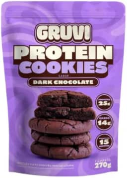 JHAMAL Mistura em Pó para Cookies Proteico - Sabor Chocolate Dark Massa de chocolate- Saudável e Rico em Proteínas - Vegano, Sem Gluten, Sem Adição de Açúcar, Sem OGM, Plant Based – Preparo de Massa Rápida Pacote de 270g