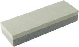 Pedra de Amolar E Afiar Facas de Cozinha Afiador Ideal Para Uso Doméstico e Chef Alta Durabilidade e Eficiência Dupla Face 20x5cm