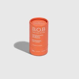 Desodorante em Barra Intensivo Lavanda e Alecrim B.O.B | Alta Proteção, sem alumínio, natural, vegano, livre de crueldade, sustentável, livre de plástico, waterless, 0% álcool.