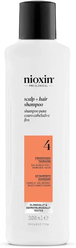 Shampoo para Cabelo Colorido, Seco, Danificado com Afinamento Avançado - Sistema 4 Shampoo - 300ml