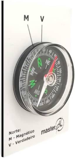 Bússola Com Indicação Do Norte Verdadeiro E Magnético Master Chi