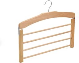 Oikos - Cabide de Madeira para Calça 4 Peças