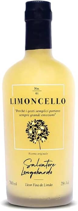 Salvatore Longobardo Limoncello Sabor Limão Siciliano 700 Ml