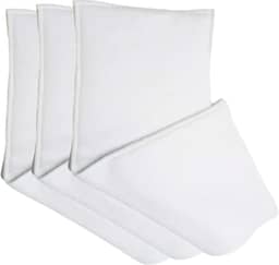 Absorvente Reutilizável Forro Lavável Para Fralda Ecológica de Bolso Tecido Kit com 3 Unidades Moletom 3 Camadas