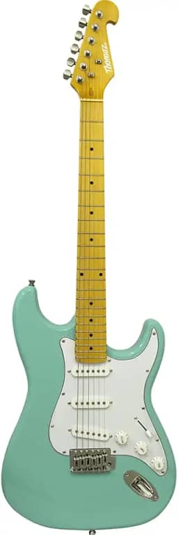 Guitarra Elétrica Vintage Thomaz TEG 400V Verde