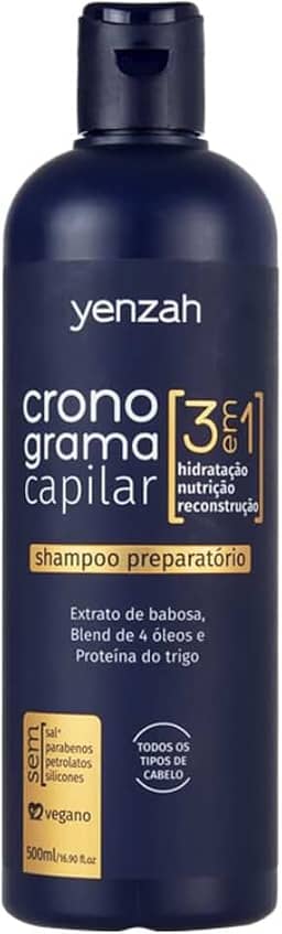 YENZAH - SHAMPOO CRONOGRAMA CAPILAR 500ML, Yenzah