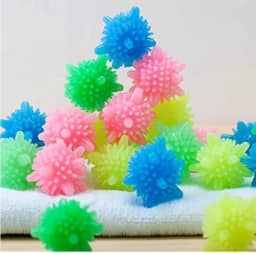 Kit lava Roupa Esfera Mágica na Máquina de Lavar com 8 uni