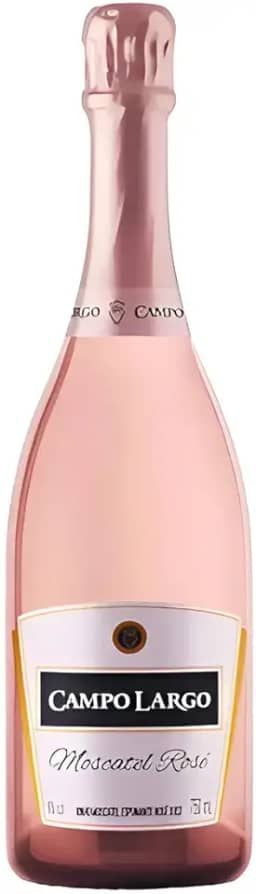 Vinho Espumante Campo Largo Moscatel Rosé Doce Garrafa 750ml