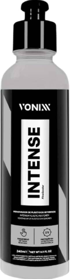 Intense 240ml Vonixx Renovador Plástico Interno Painel