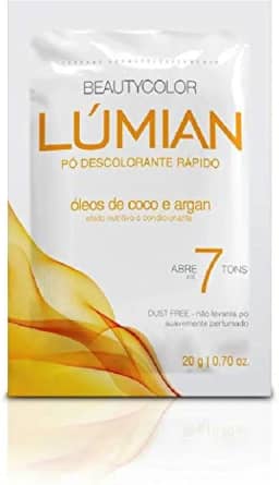 Pó Descolorante BEAUTYCOLOR - Óleos de Coco e Argan 20g