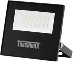 Refletor Tr Led Slim 50w 6500k Preto Taschibra