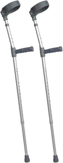 Muleta, Bengala, Canadense, Articulada, Altura Regulável, Par, Hidrolight