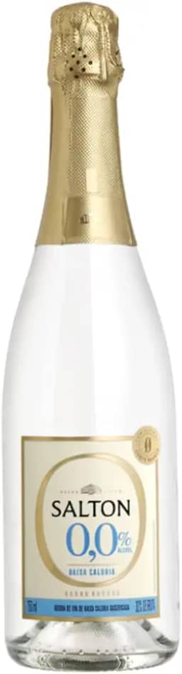 Salton' Zero Álcool Baixa Caloria Branco Espumante Alcohol Free 0,0% - 750ml