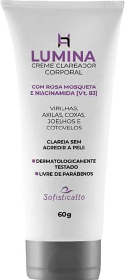 Lumina clareador para axilas e virilhas - 60g