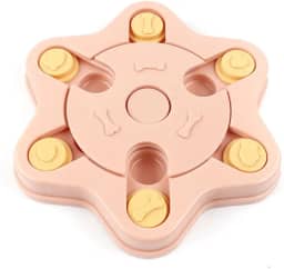 BRINQUEDO PARA PET QUEBRA-CABEÇA INTERATIVO ENIGMA HEXAGONAL ROSA - OIKOS ANIMAL